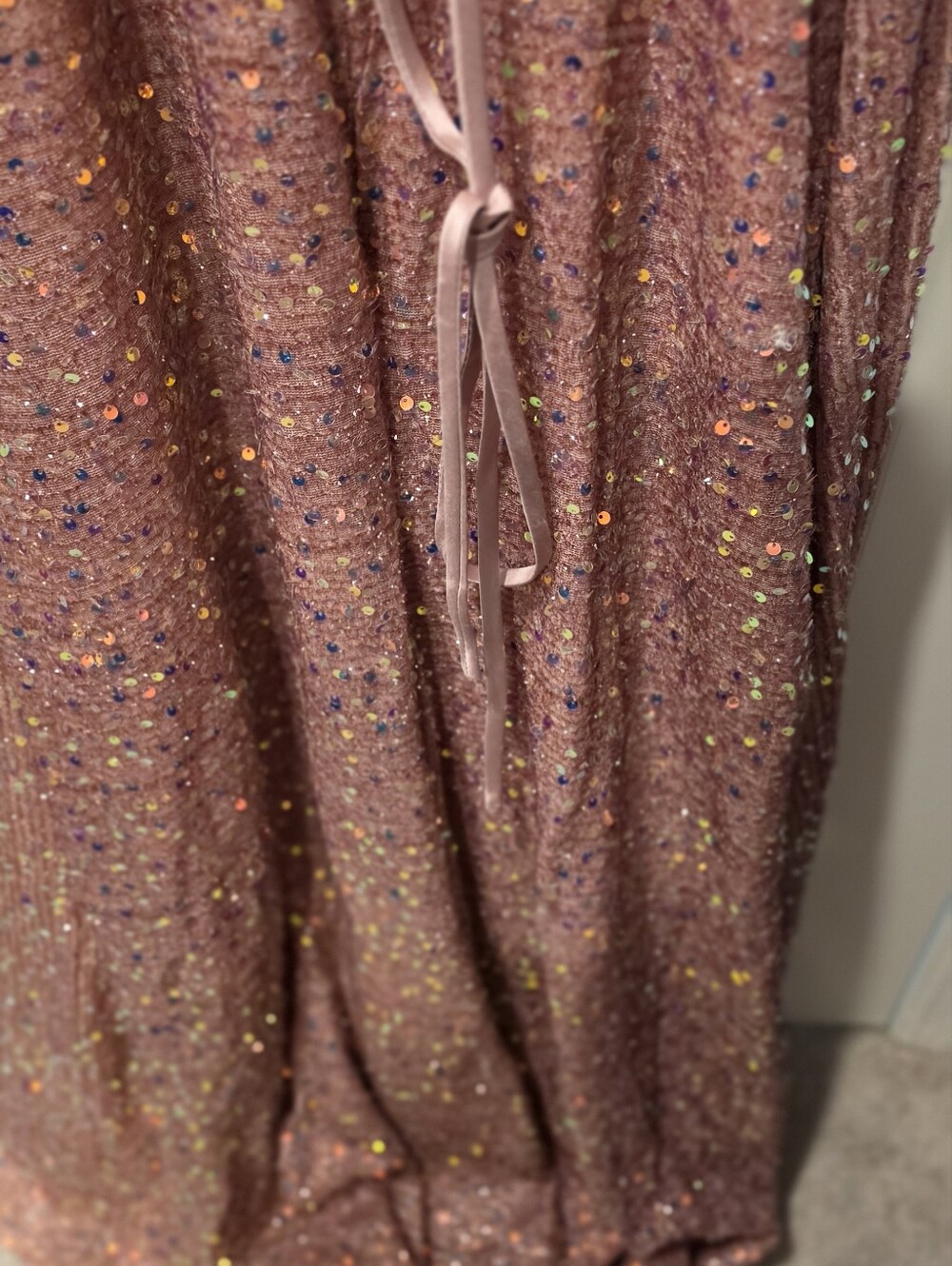 Windsor Rose Gold Sequin Prom Gown - Picture 9 of 11